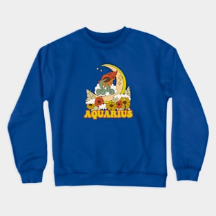 Aquarius Zodiac Crewneck Sweatshirt